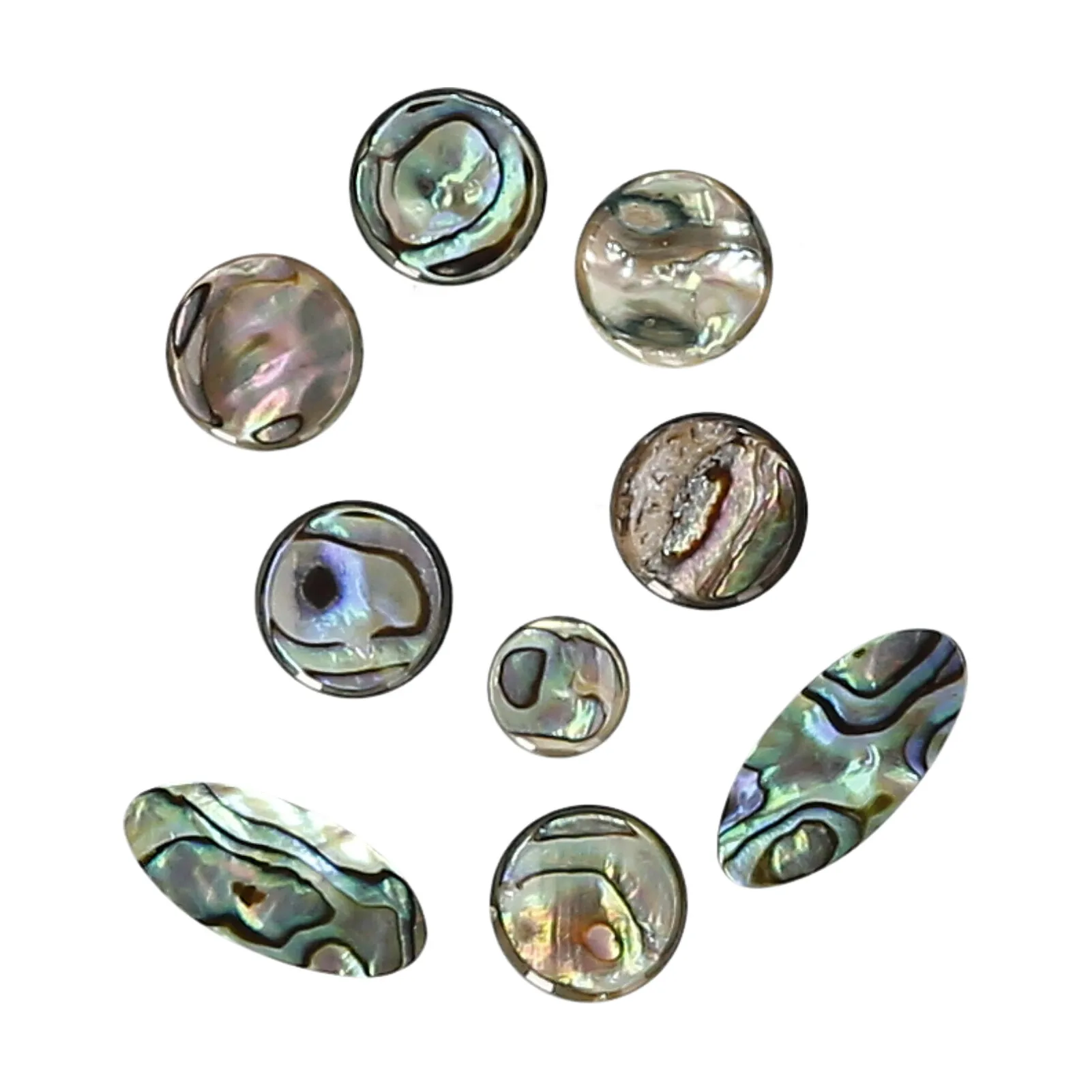 

Muslady 9pcs Saxophone Key Buttons Shell Material Set Sax Key Buttons Replacement Parts for Alto Saxophone Accessories 9Pcs/Lot