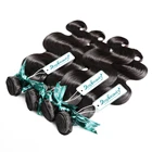 Пряди натуральных волос RosaBeauty 8A, перуанские волнистые волосы, 3 прядипартия, 100% человеческие волосы для наращивания