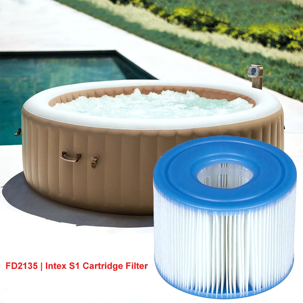 

Intex PureSpa Type S1 Swimming Pool Filters Cartridge for 29001E PureSpa Inflatable Swimming Pool Filter Catridge Dropshipping