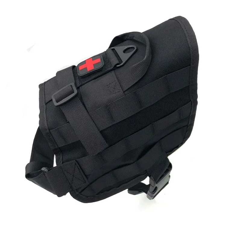 Уличное тактическое снаряжение 1000DMOLLE жилет для собак военный веер собака задняя