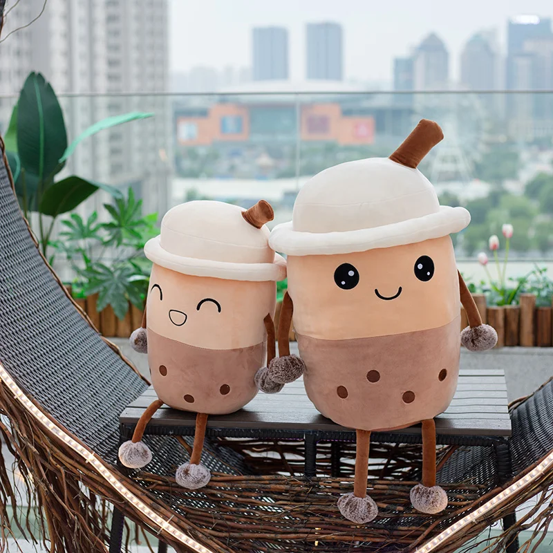 Милая и креативная жемчужная молочная чайная подушка для девочки Спящая в