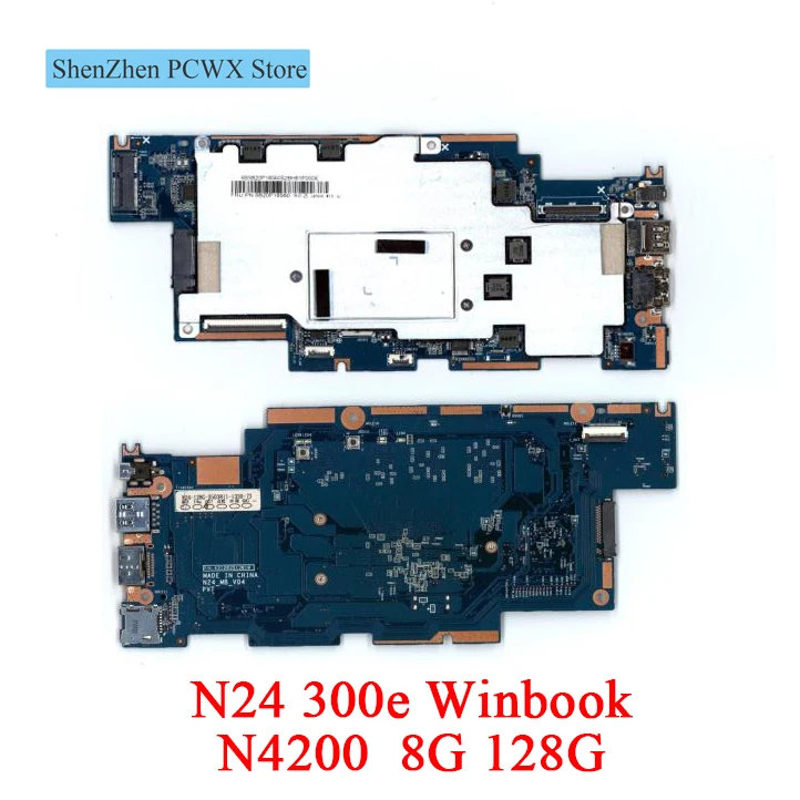 Для N24 81AF Winbook 300e 81FY Lenovo интегрированный процессор Материнские платы 5B20P18560 CPU N4200 WIN
