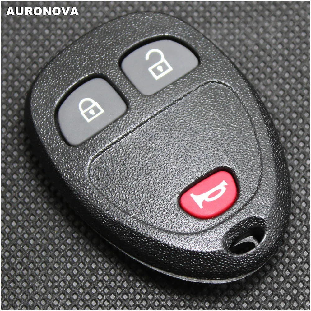 AURONOVA Новый чехол для ключей Saturn Chevy Pontiac Buick 3 кнопки дистанционного ключа от