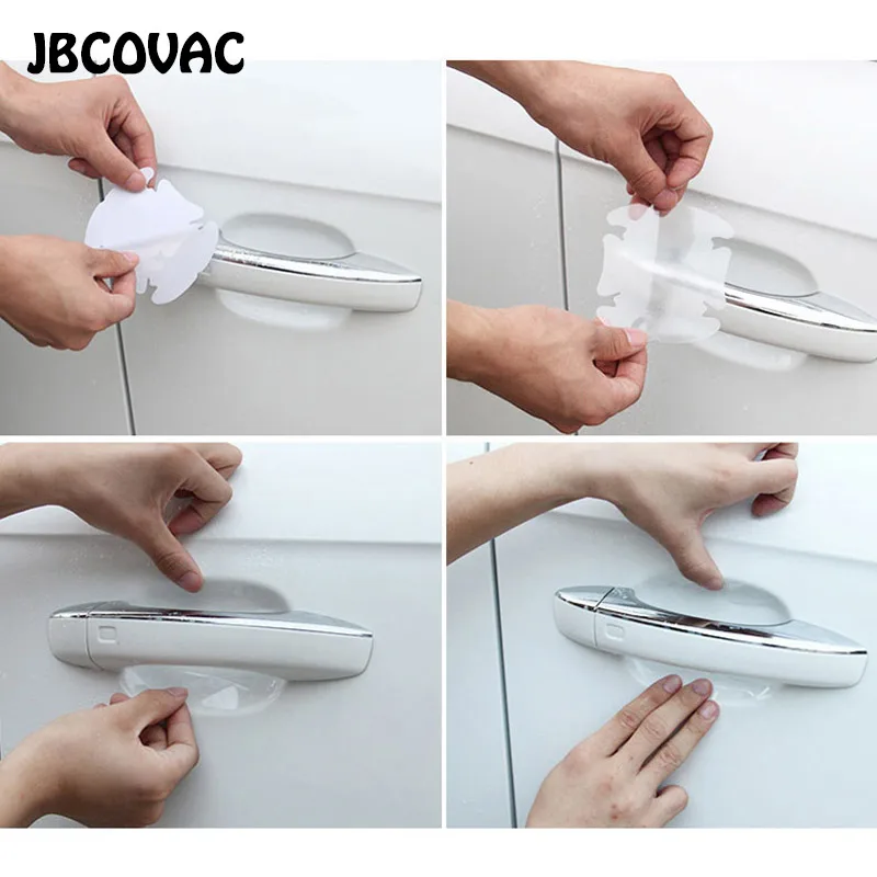 Защитная пленка на дверную ручку автомобиля наклейки для внешней поверхности