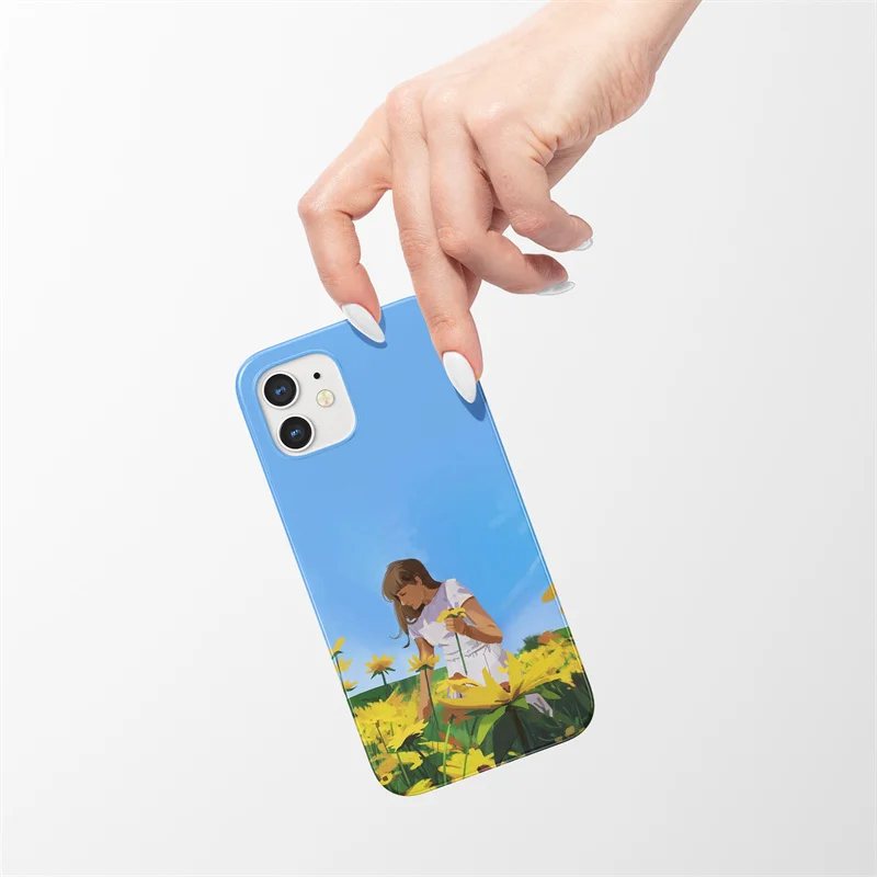 

Color Painting Soft TPU Back Cover For iPhone SE 2020 11 12 XS XR X Pro MAX 8 7 6S Plus Phone Case Cute Cartoon Animals Deer Dog