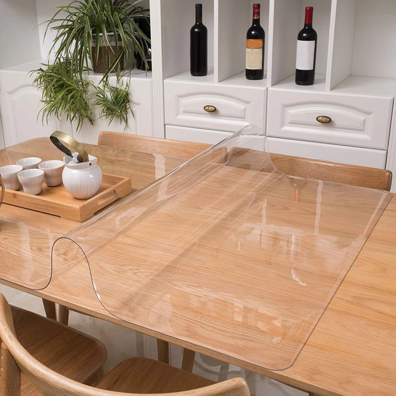 Маслостойкая Скатерть Кухонное ПВХ украшение прозрачная скатерть износостойкий