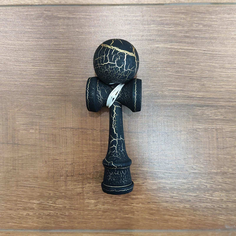 Полная трещина 12 см мини-кендама деревянные игрушки Kendama умелые жонглирование мяч игра для детей Досуг Спорт на открытом воздухе