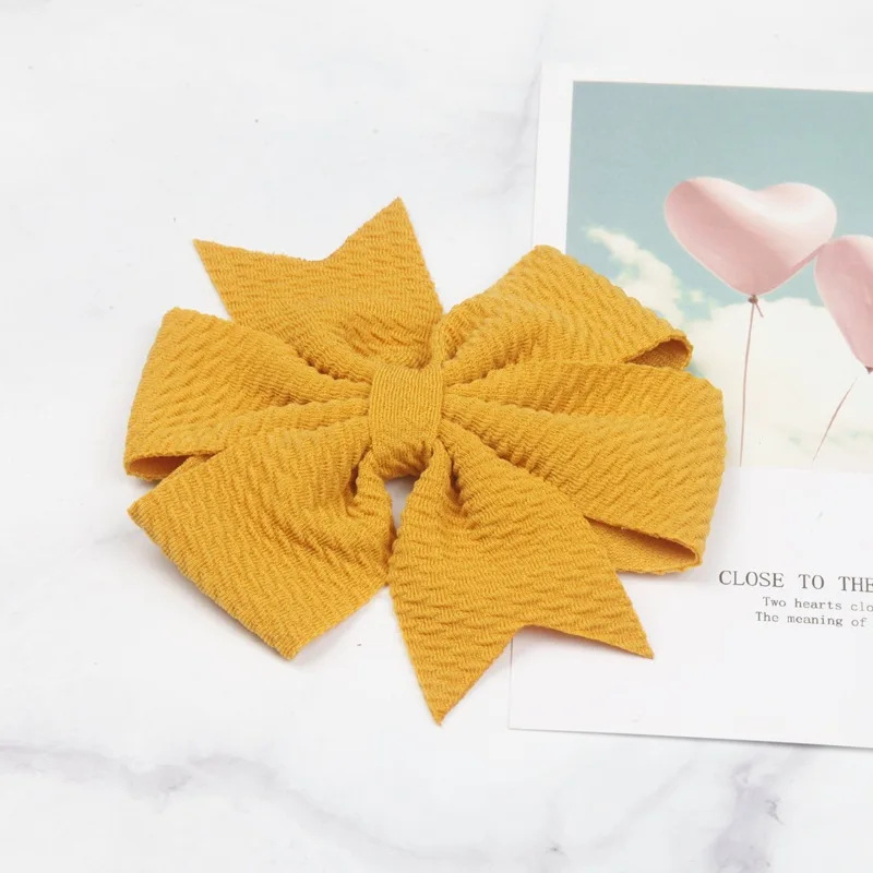 Детские заколки для волос с бантиком маленьких девочек плотная повязка на голову