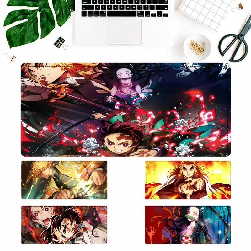 

Hot Selling Demon Slayer Kimetsu no Yaiba Mouse Pad Gaming MousePad Large Mouse Mat Desktop Mat Computer Mouse pad For Overwatch