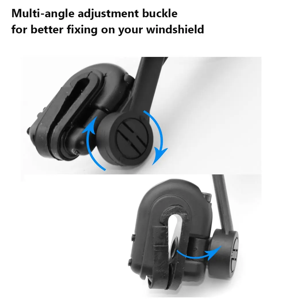 Универсальный мотоциклетный удлинитель на лобовое стекло с зажимом