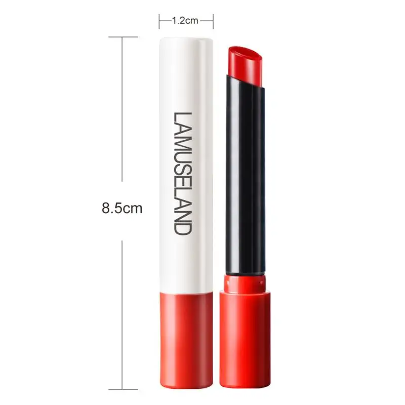 

1Pcs Matte Lipstick Waterproof Long-lasting Non-stick Cup Lip Gloss Moisturizing Non-fading Lip Tint Lip Glazed Makeup