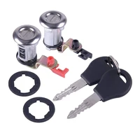 car left and right car door lock kit with key car door lock for nissan pickup pathfinder 1987 1991 80600 01g25