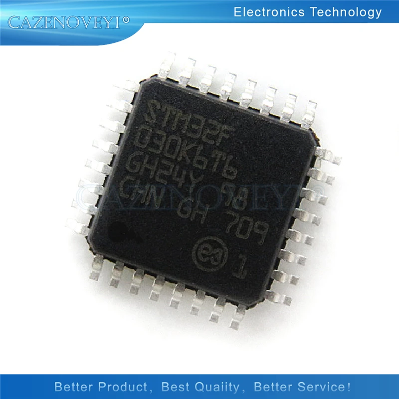 

5pcs/lot STM32F030K6T6 STM32F030 STM32F 32F030K6T6 LQFP-32 In Stock
