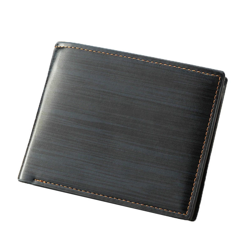 

NO.ONEPAUL 2020 new men's short wallet wallet multi card position fashion European and American fan wallet