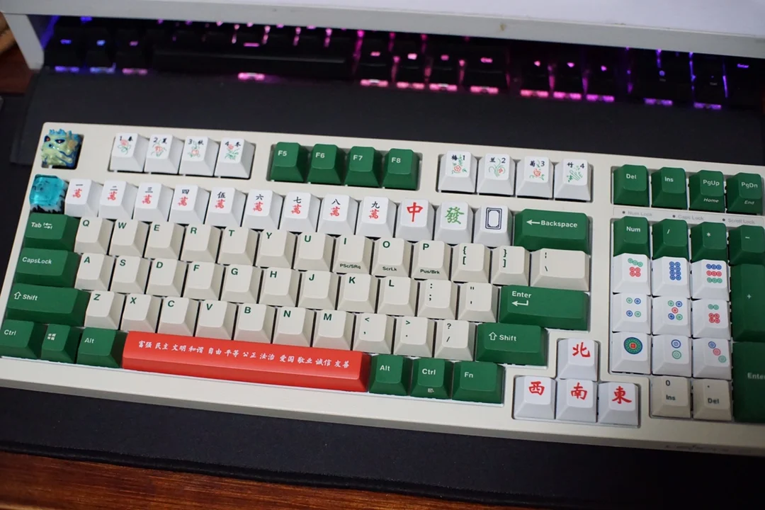 Majiang PBT ключ крышка s для Cherry Mx механическая клавиатура геймера DIY креативный ключ крышка для Fikco Corsair OSU razer RGB игровая клавиатура