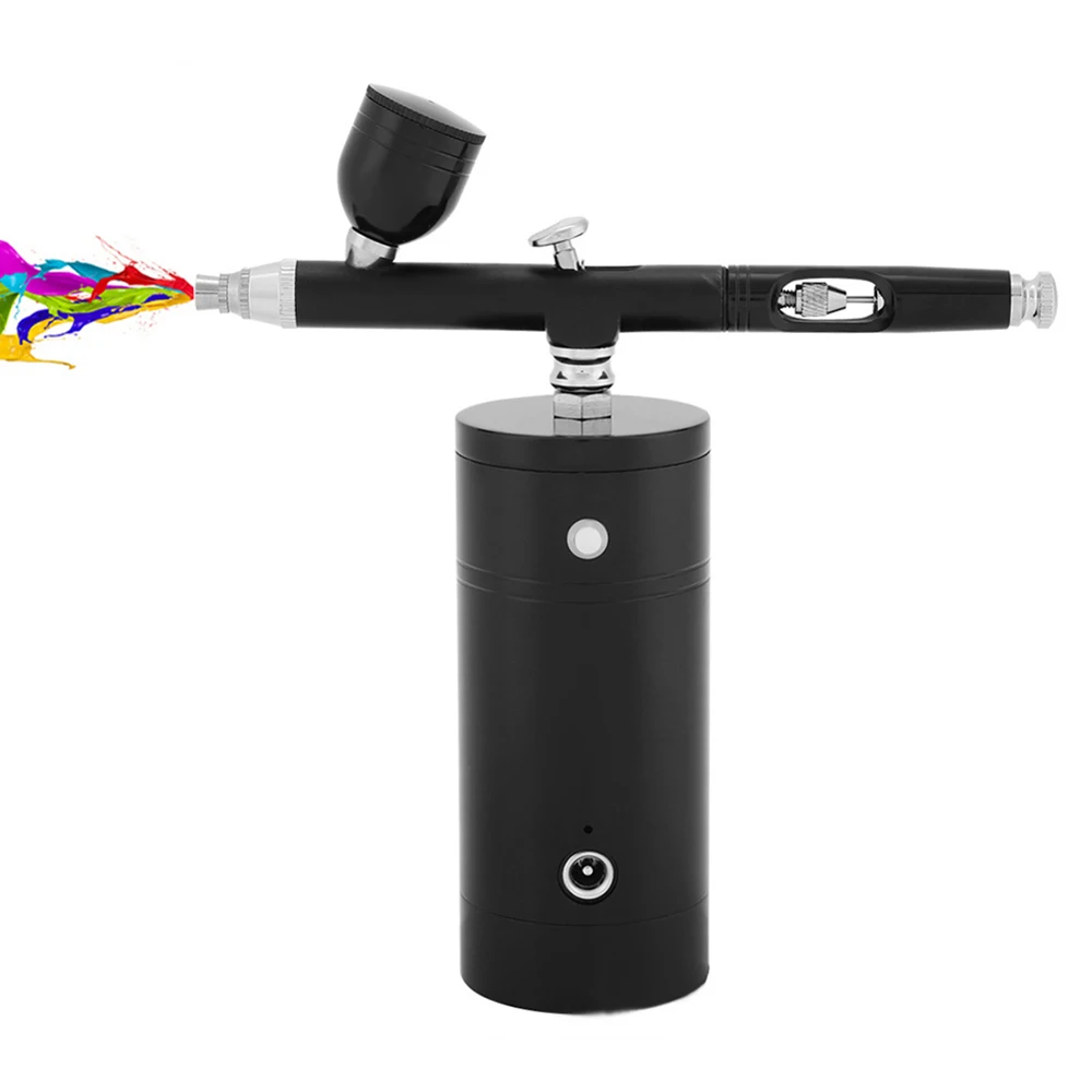 Wholesale Wireless Airbrush For Cake Decorating Nails Hobby Model Kit Tattoo Compressor Mini Spray Air Brush Salon