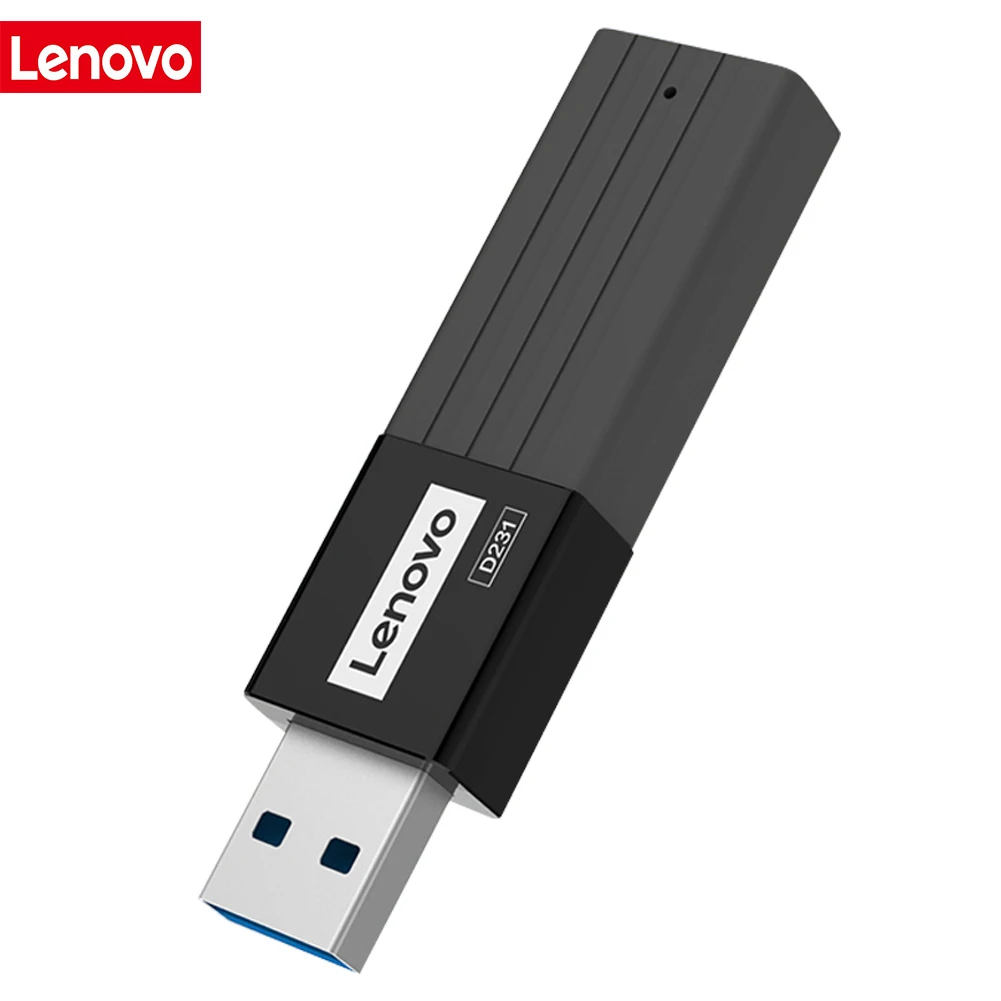 Lenovo D231 USB 3 0 кард ридер 2 в 1 SD TF слот для карт памяти адаптер Высокая скорость