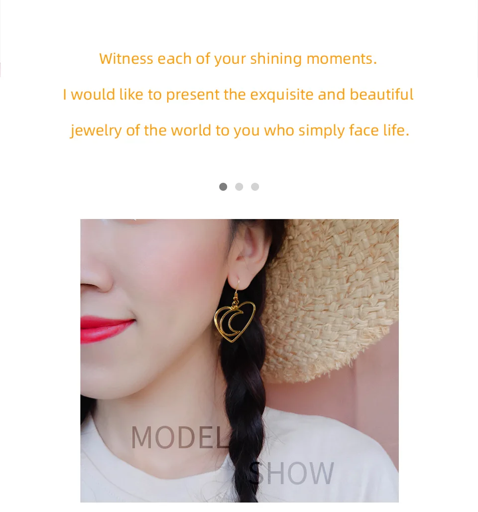 Оригинальные Модные металлические серьги сделай сам с Луной и звездой для женщин