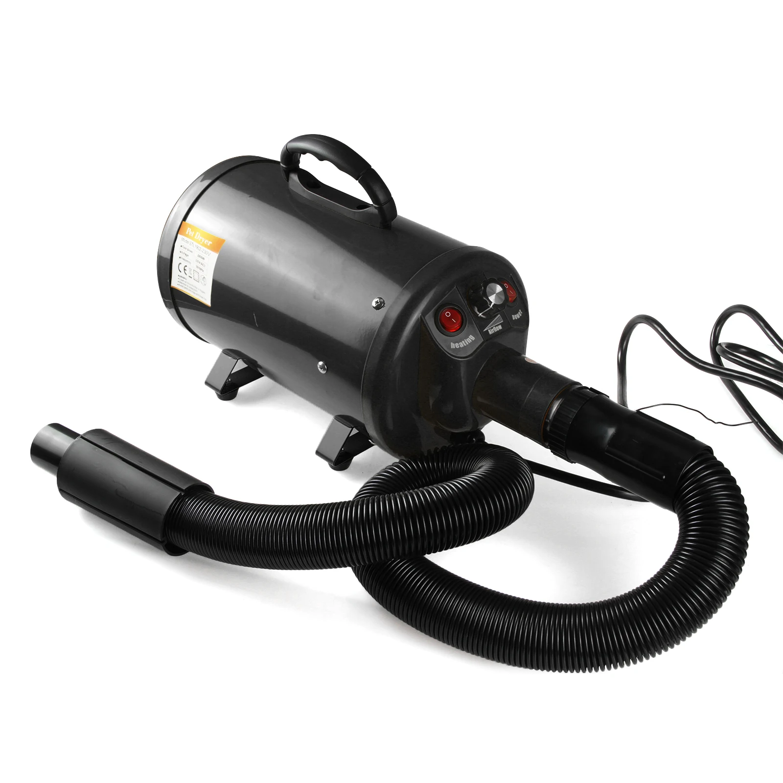 Eu вилка черная/синяя собачья сушилка моторы Фен держатель для ухода за волосами