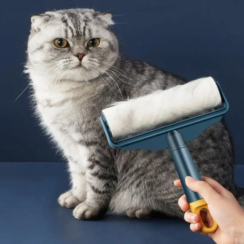 

Hair Remover Tearable Roll Paper Sticky Roller Dust Wiper Carpet Tousle Remover Portable Replaceable Cleaning Tool 1PC