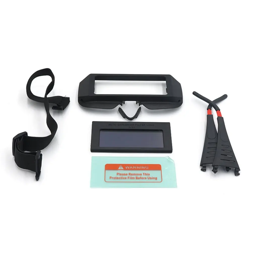 

Automatic Variable Photoelectric Welding Glasses Automatic Light Change Anti-Glare Eyes Shied Goggle Glasses Masks Auto Shades