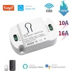 Умный выключатель Tuya Smart Life, 10 А16 А, Wi-Fi, таймер, беспроводные переключатели, автоматизация умного дома, совместим с Alexa Google Home