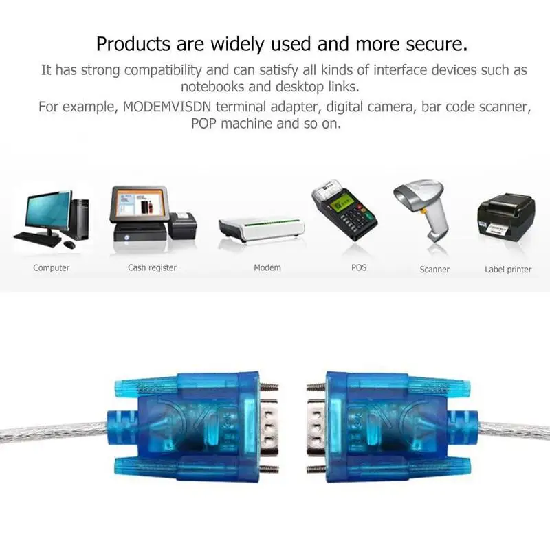 USB 80 см к RS232 (DB9 и DB25) кабель-конвертер для последовательного порта адаптер кабелю