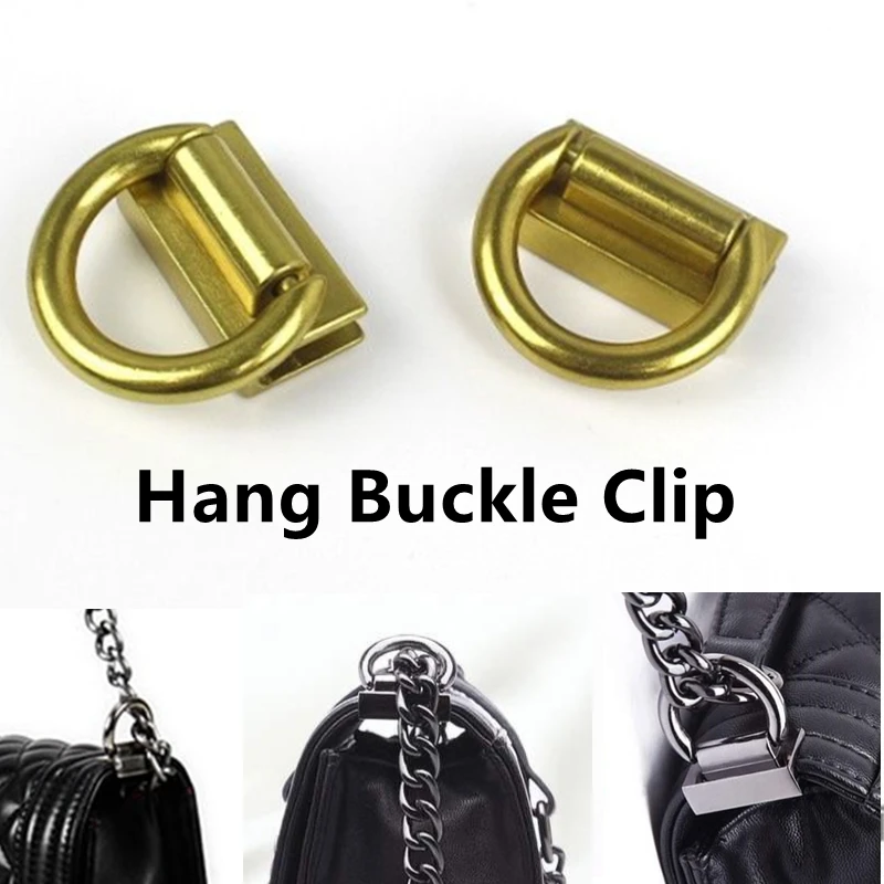 

Hardware Bag Accessories Hang Buckle Clip for Women Handbag DIY Handcraft Shoulder Bag Metal Buckle Clips