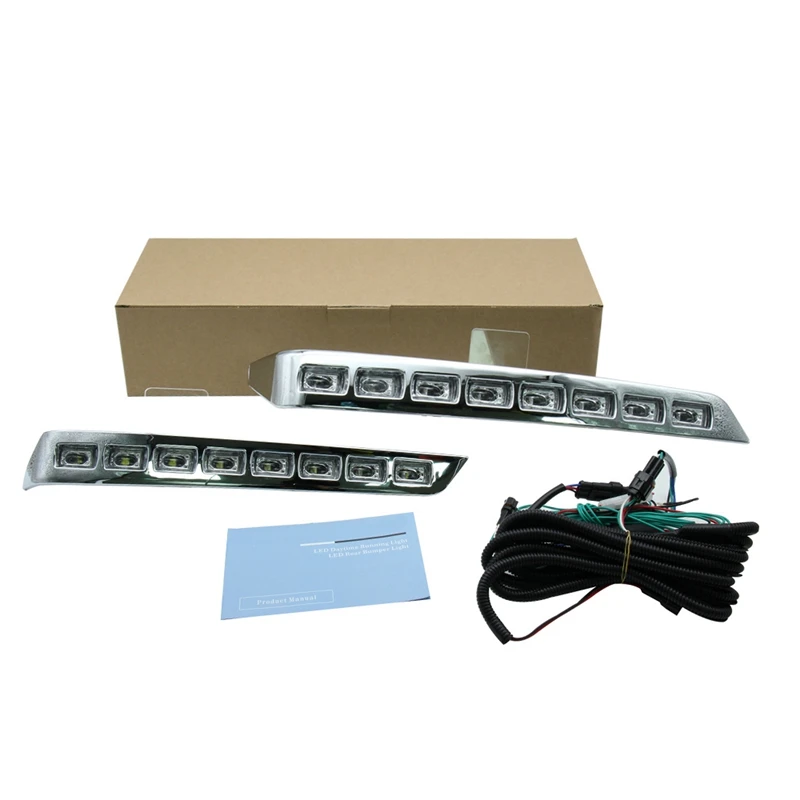 

2Pcs for 2012-2013 Toyota Land Cruiser FJ200 LC200 Daytime Running Light Fog Light