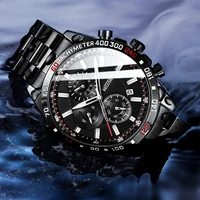 belushi top brand luxury men watch fashion sport waterproof quartz watches men stainless steel chronograph new relogio masculino