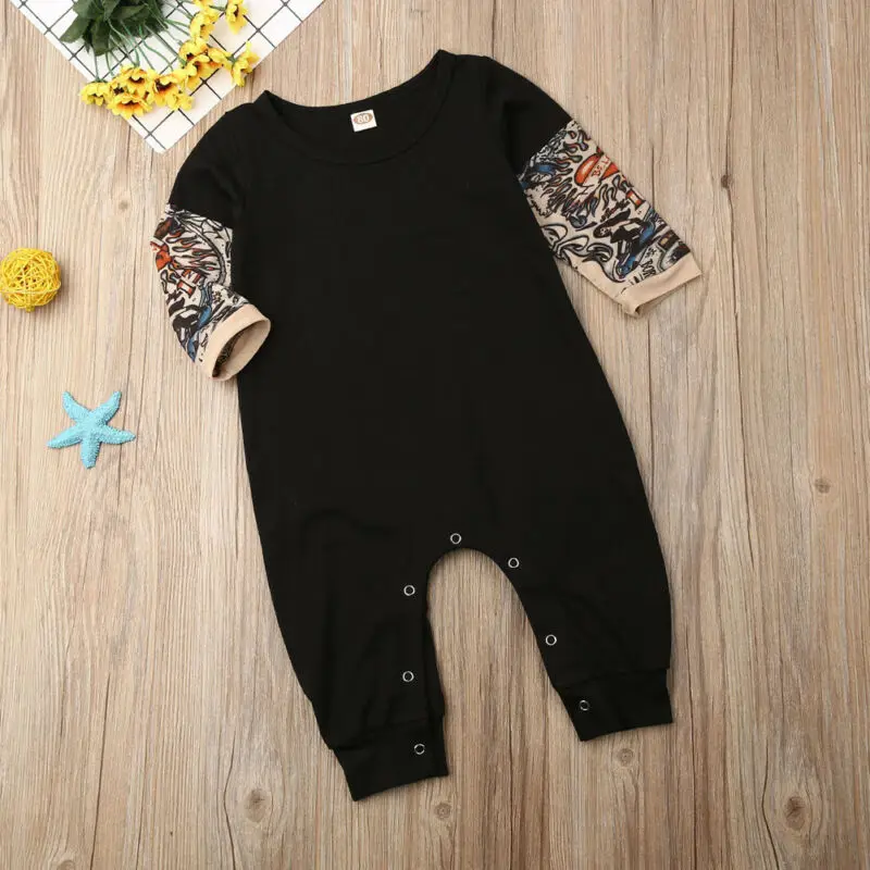 Комбинезон для новорожденных детей комбинезон мальчиков и девочек с длинным