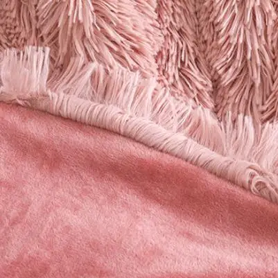 Одеяло мягкое теплое ворсовое декоративное фоновое одеяло длинное ворсистое