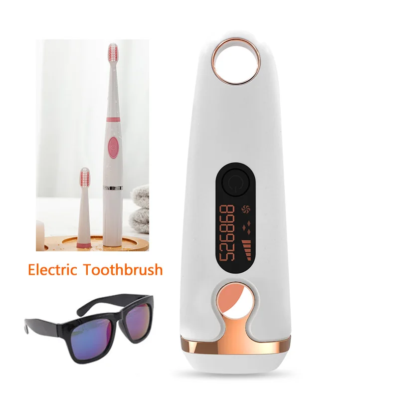 Electric Toothbrush Новейший IPL эпилятор для удаления волос с ЖК-дисплеем 500000, эпилятор, триммер для постоянного бикини, безболезненный электрический эпилятор Vancostar с лазером - Цвет: Electric Toothbrush