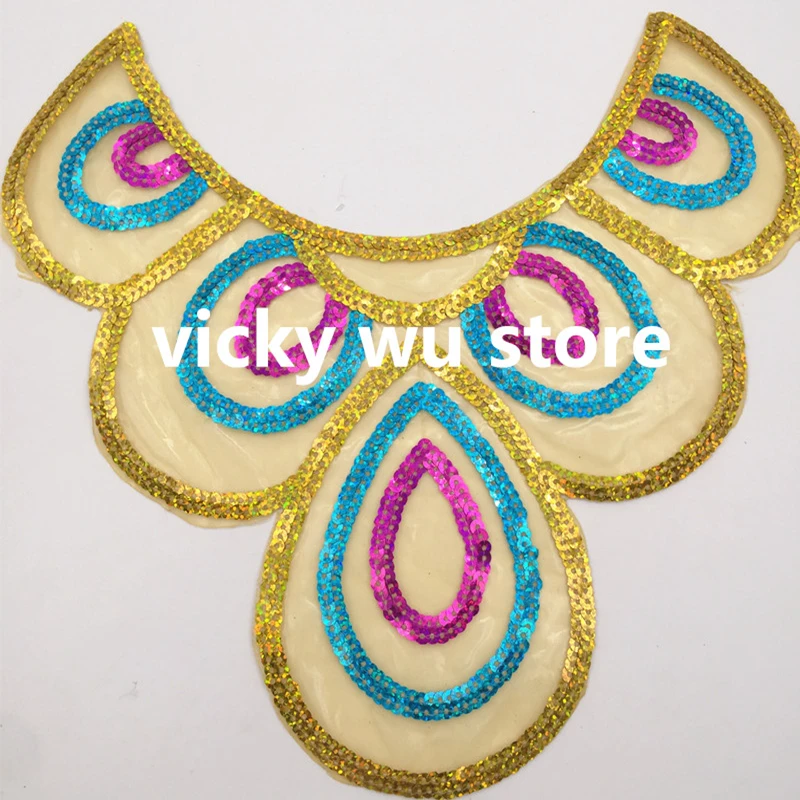 1 шт./лот 26*24 см африканская кружевная ткань головные уборы с блестками золотой