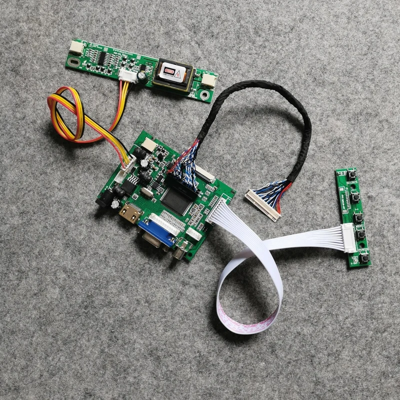 display controller drive board For LTN184HT01/LTN160HT03/LQ164M1LA4A VGA+AV 2-CCFL DIY kit LCD screen 30-Pin LVDS 1920*1080 | Компьютеры и