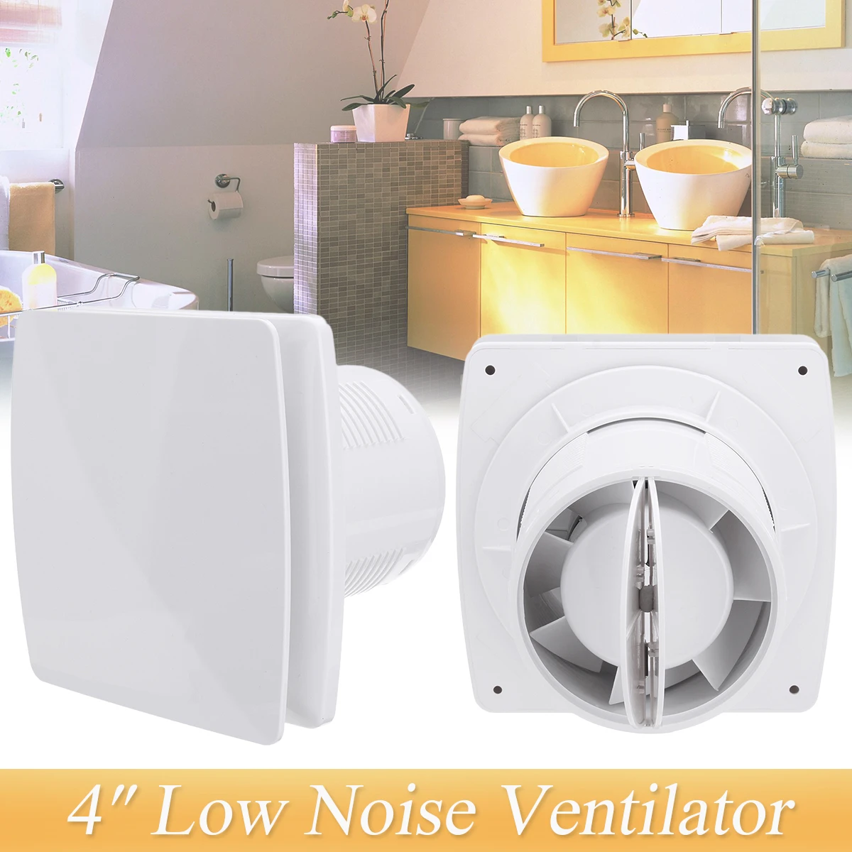 4 дюймовый 6 воздуховод вентилятор 220 В вытяжной воздуходувка вентиляция для дома