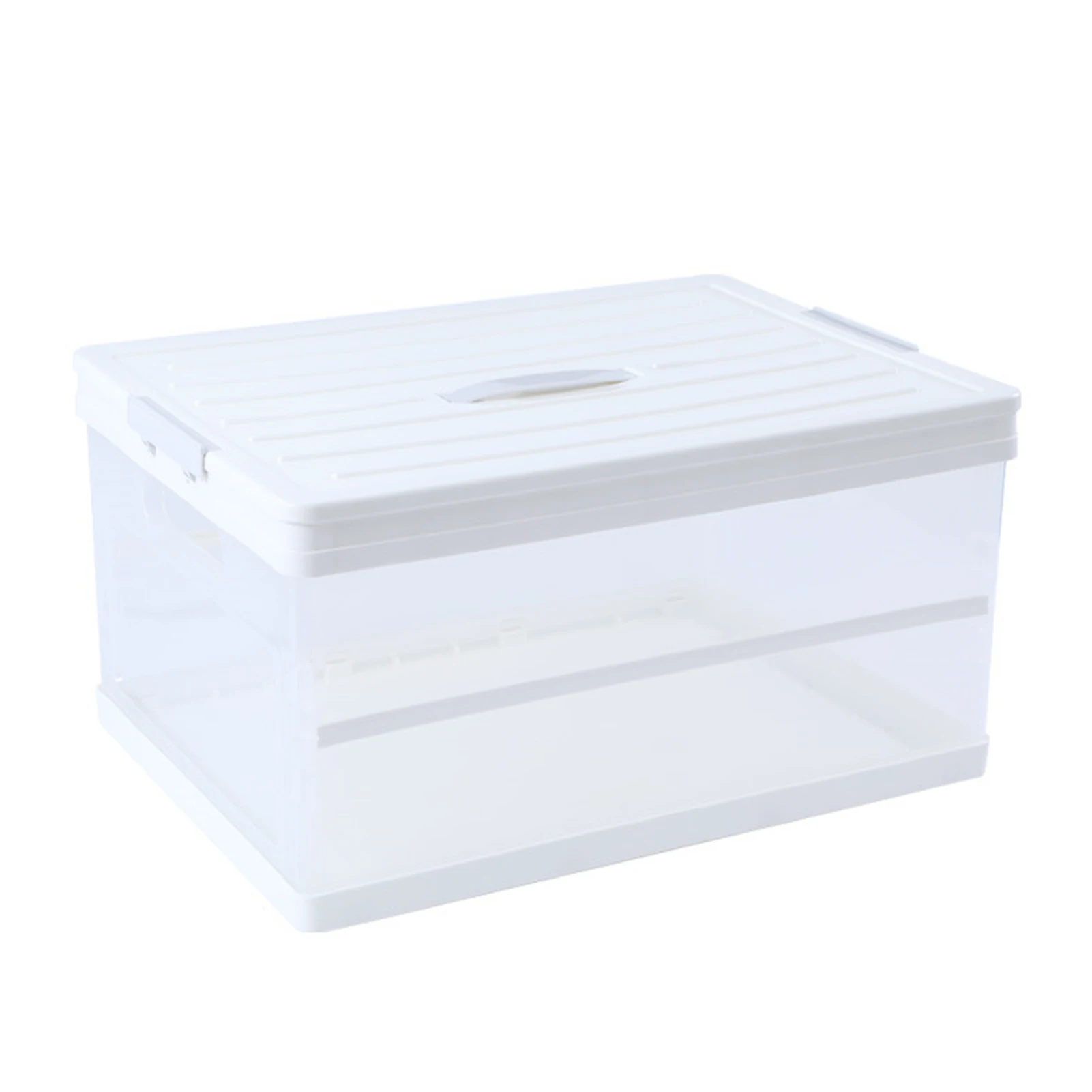 

Folding Organiser Storage Home Book Multi Purpose Dorm Office Lid Design Easy Install Space Saving With Handle Large Capacity