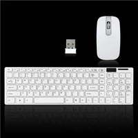 fashion wireless 2 4g keyboard with keyborad protector cover mouse kit for pc