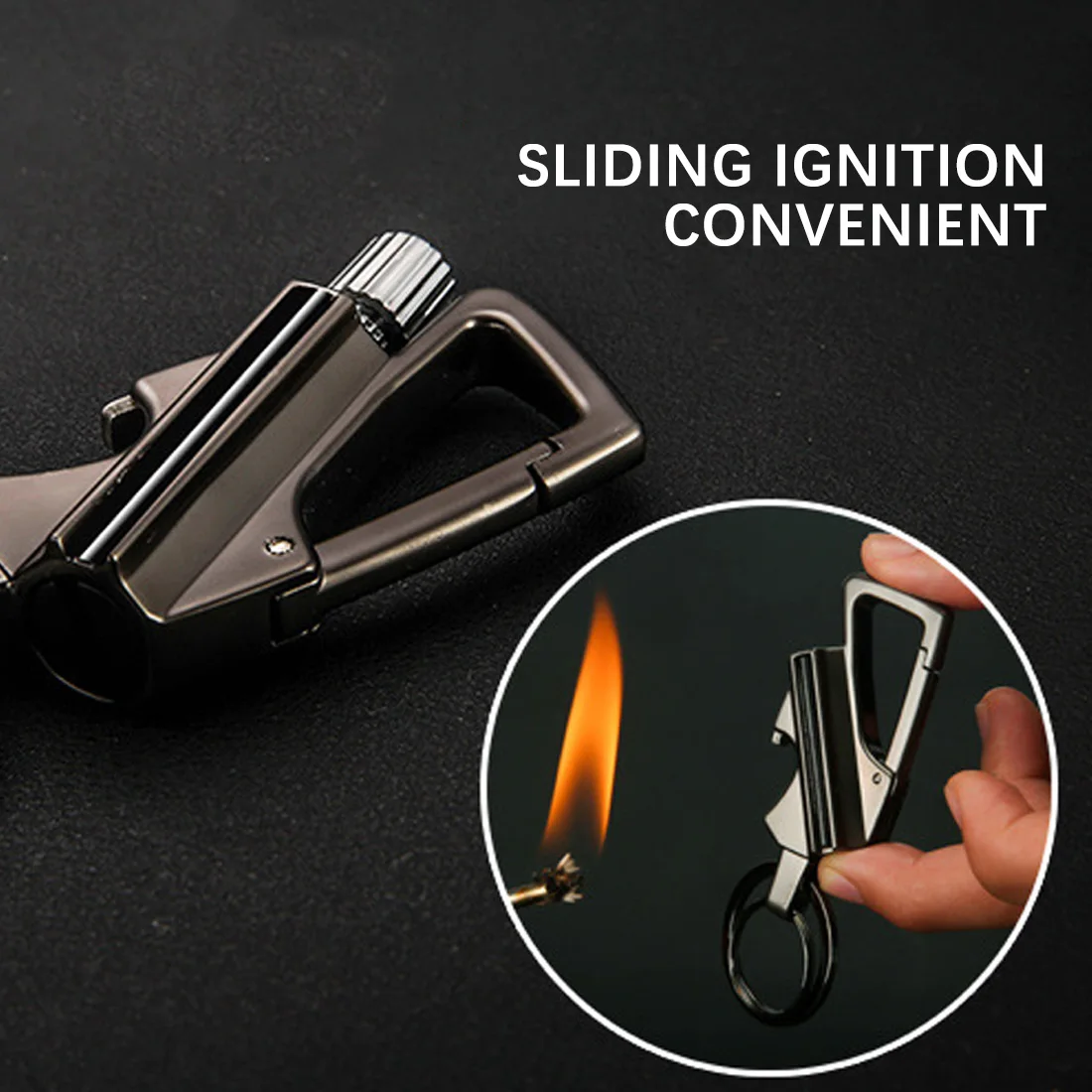 Честный карабин зажигалка с постоянным сочетанием для страйков