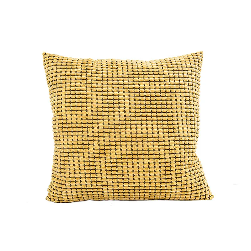 Удобный чехол для подушки домашнего использования 45x45 см без внутреннего