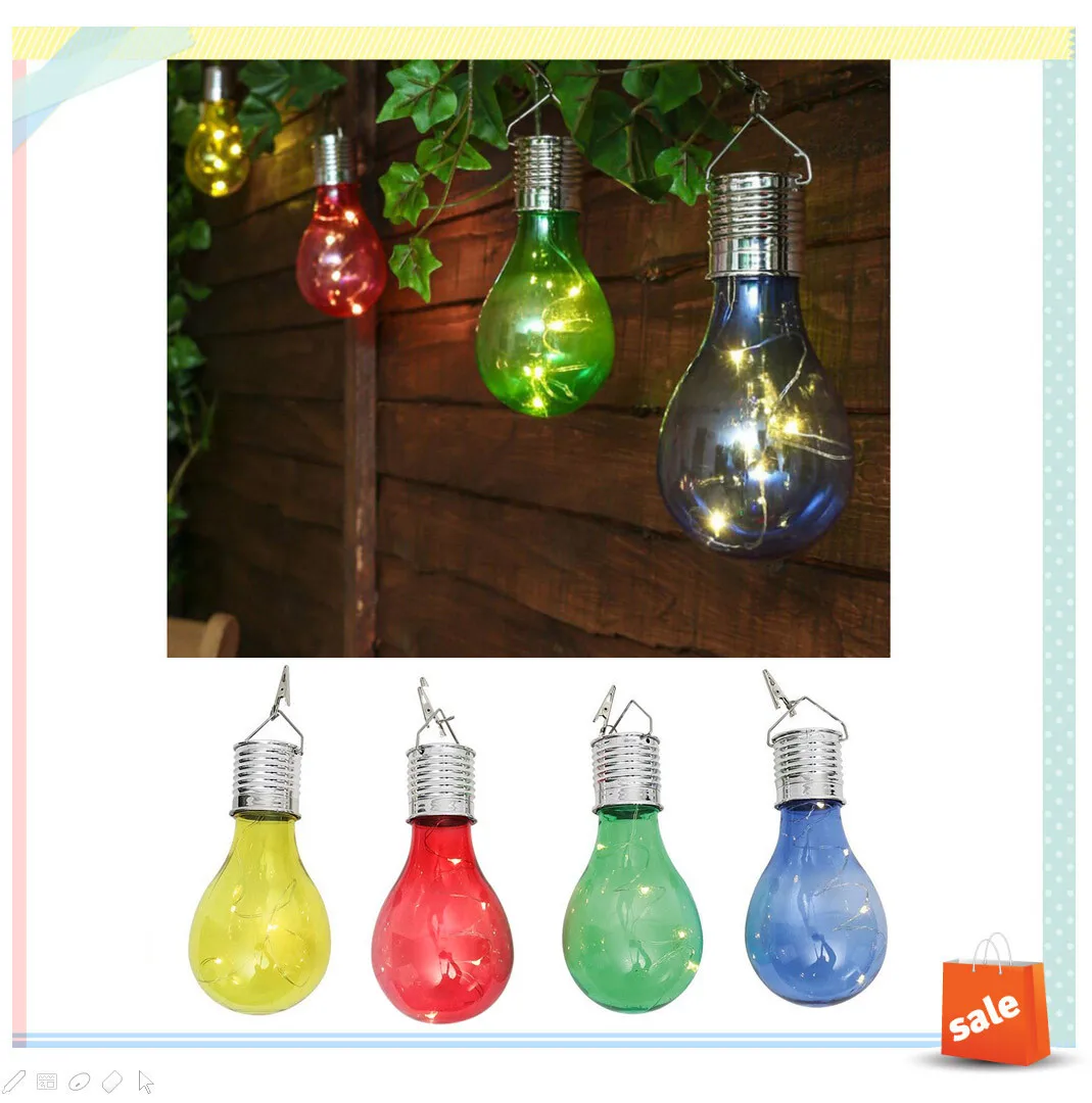 

Waterproof Solar Rotatable Outdoor Garden Camping Hanging LED Light Lamp Bulb Home Decoration Accessories For Living Room