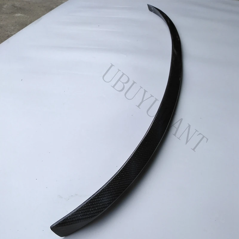 Внешний задний спойлер из углеродного волокна багажник украшение для багажника