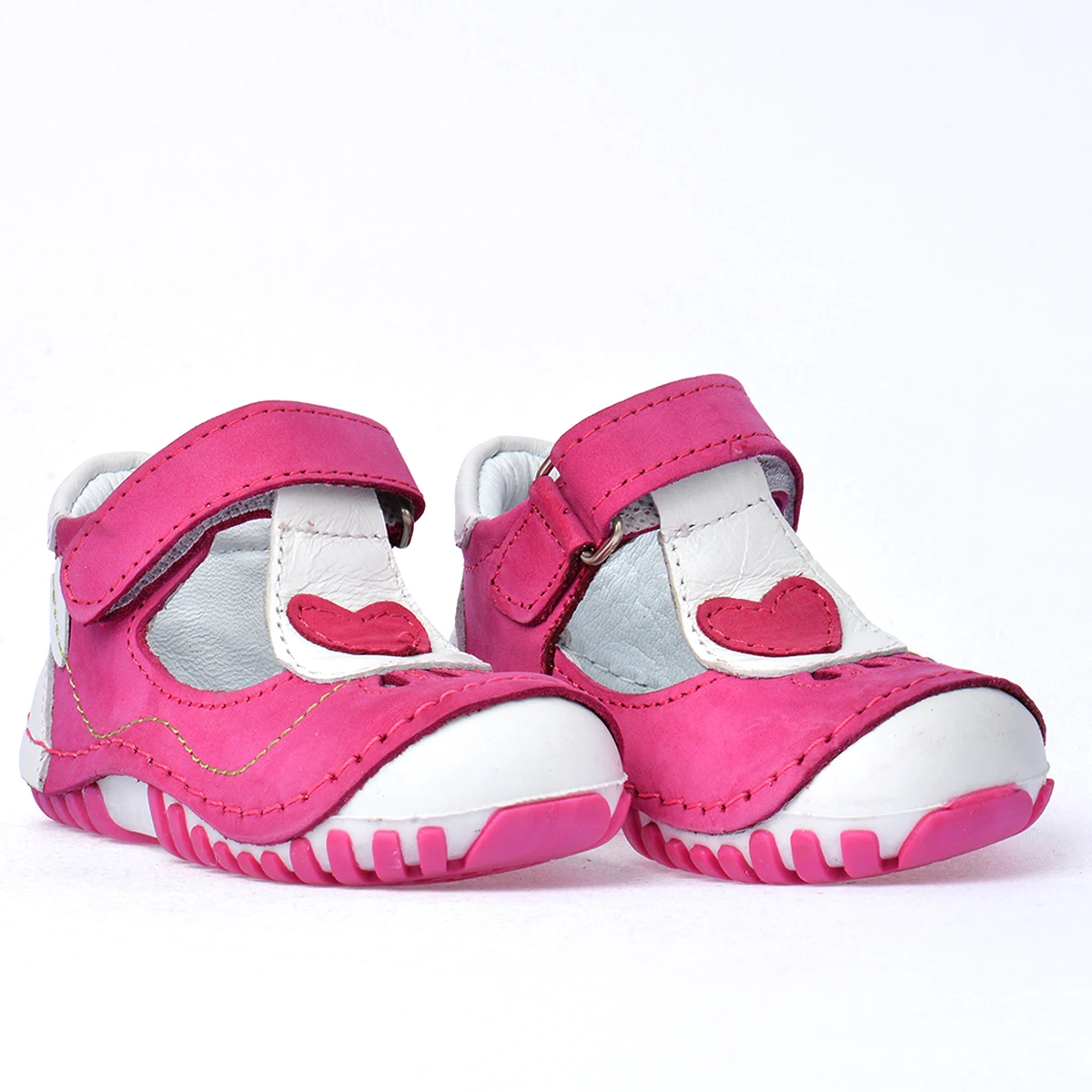 

Кожаная женская обувь на липучке Kiko Kids мотоцикл 103% 100 Орто педик