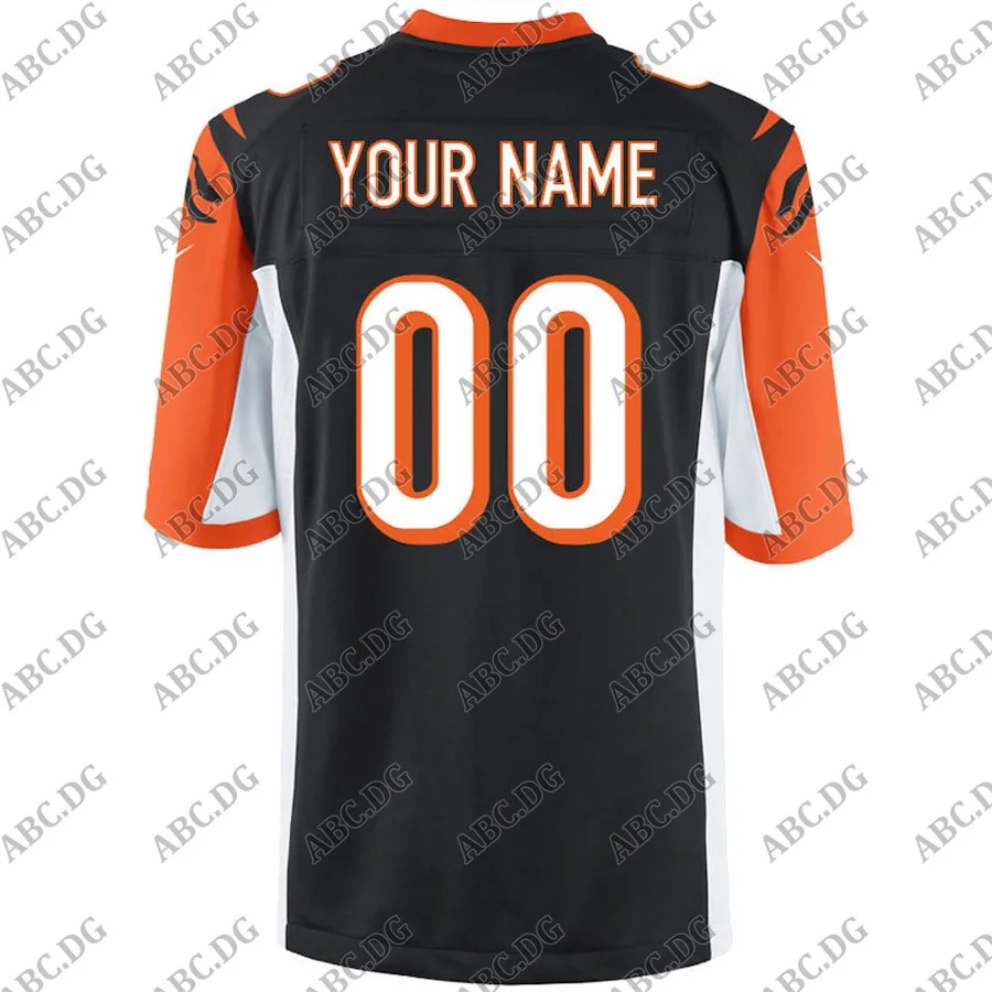 

Customized Stitch American Football Jersey Men Women Kid Youth Cincinnati Black Customized Game Jersey Any Name Any Nnumber