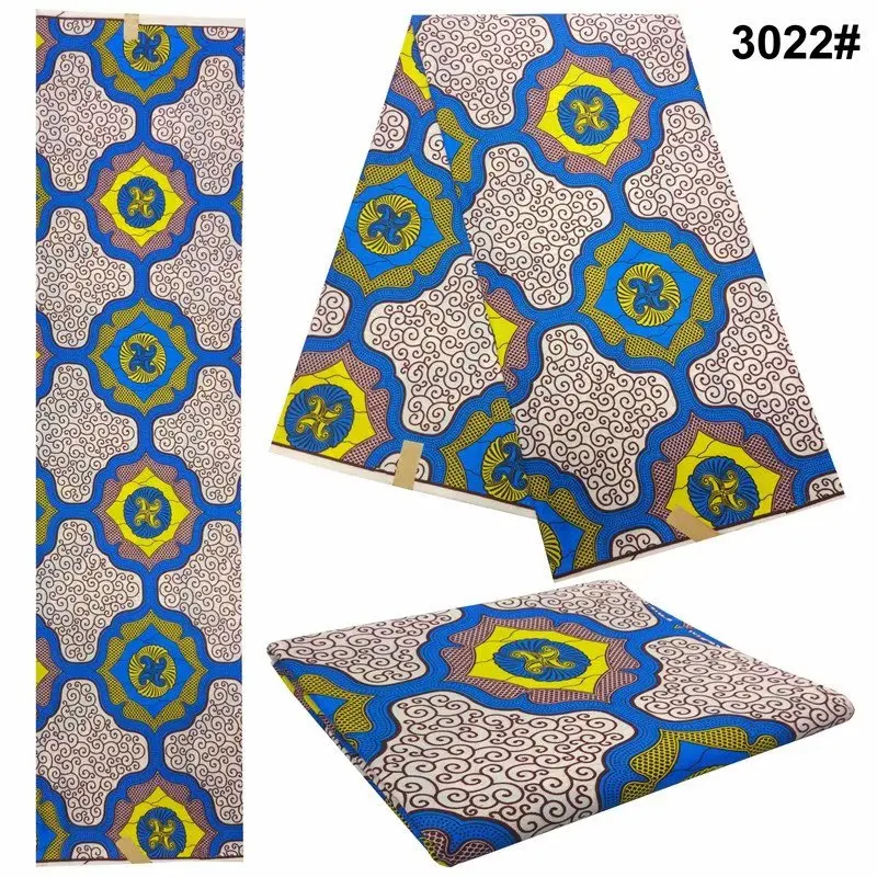Нигерия настоящий 100% хлопок java восковая ткань для модной женской одежды материал