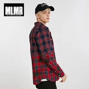 Красная рубашка с принтом JackJones из 100% хлопка 218305570