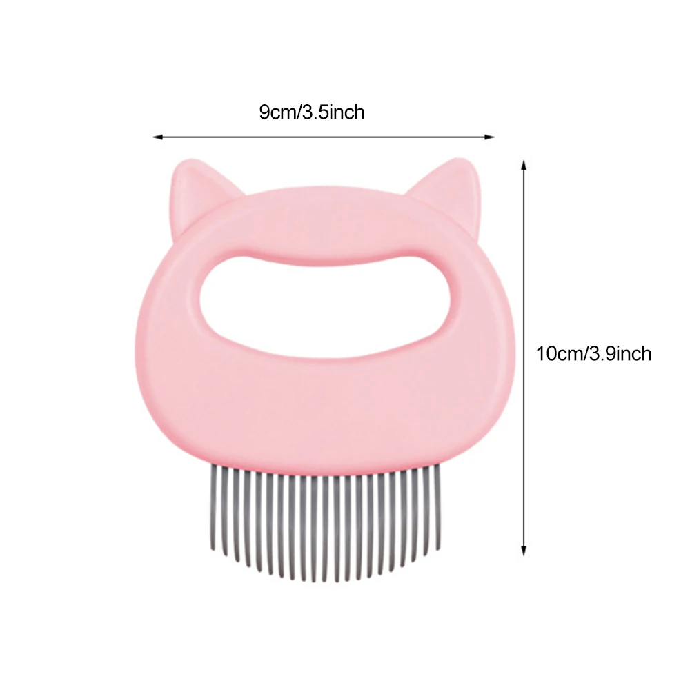 

Cat Brush Shell Comb Pet Hair Remover Massage Shedding Brush Dematting Tool For Long And Short Hair Pet Hair Grooming Comb