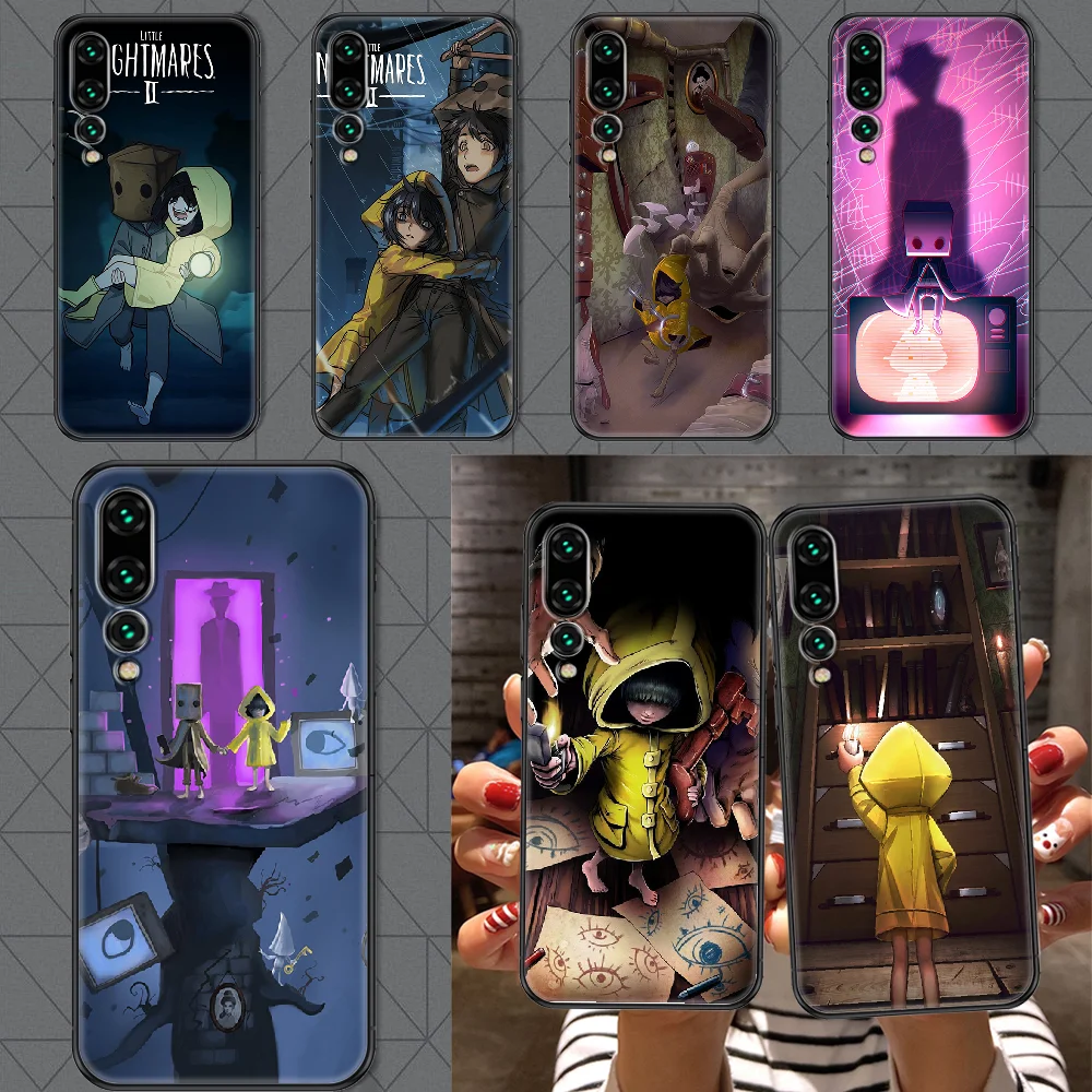 Little Nightmares 2 Phone case For Huawei P Mate P10 P20 P30 P40 10 20 Smart Z Pro Lite 2019 black silicone shell pretty