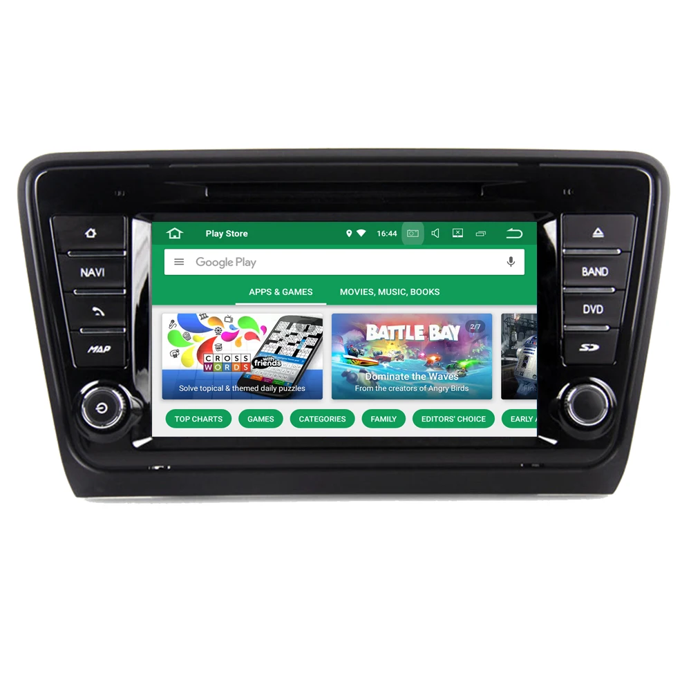 Автомобильный мультимедийный плеер RoverOne S200 Android 8 0 для Skoda Octavia Авторадио DVD радио