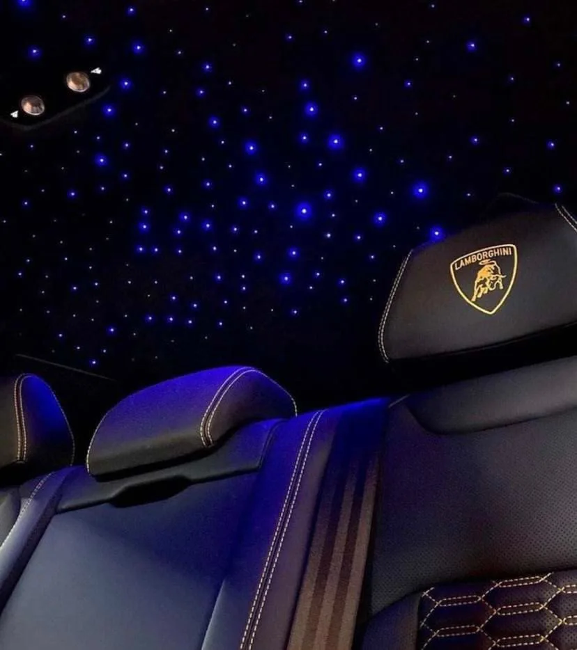 

Fibre optic car led light star sky headliner twinkle effect Bluetooth APP music control